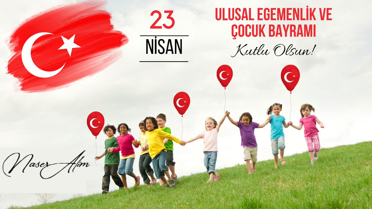 23 Nisan Ulusal Egemenlik ve Çocuk Bayramı ile TBMM'nin açılışının 103. yıldönümü kutlu olsun….
We celebrate April 23rd National Sovereignty and Children's Day, which is also the 103rd anniversary of the opening of the Turkish Grand National Assembly….
#23NisanKutluOlsun