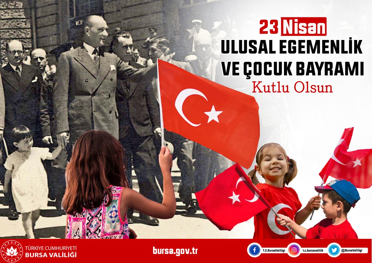 🇹🇷👨‍🎓👩‍🎓🎉🇹🇷
#23Nisan 
#UlusalEgemenlikveÇocukBayramı 
#KutluOlsun