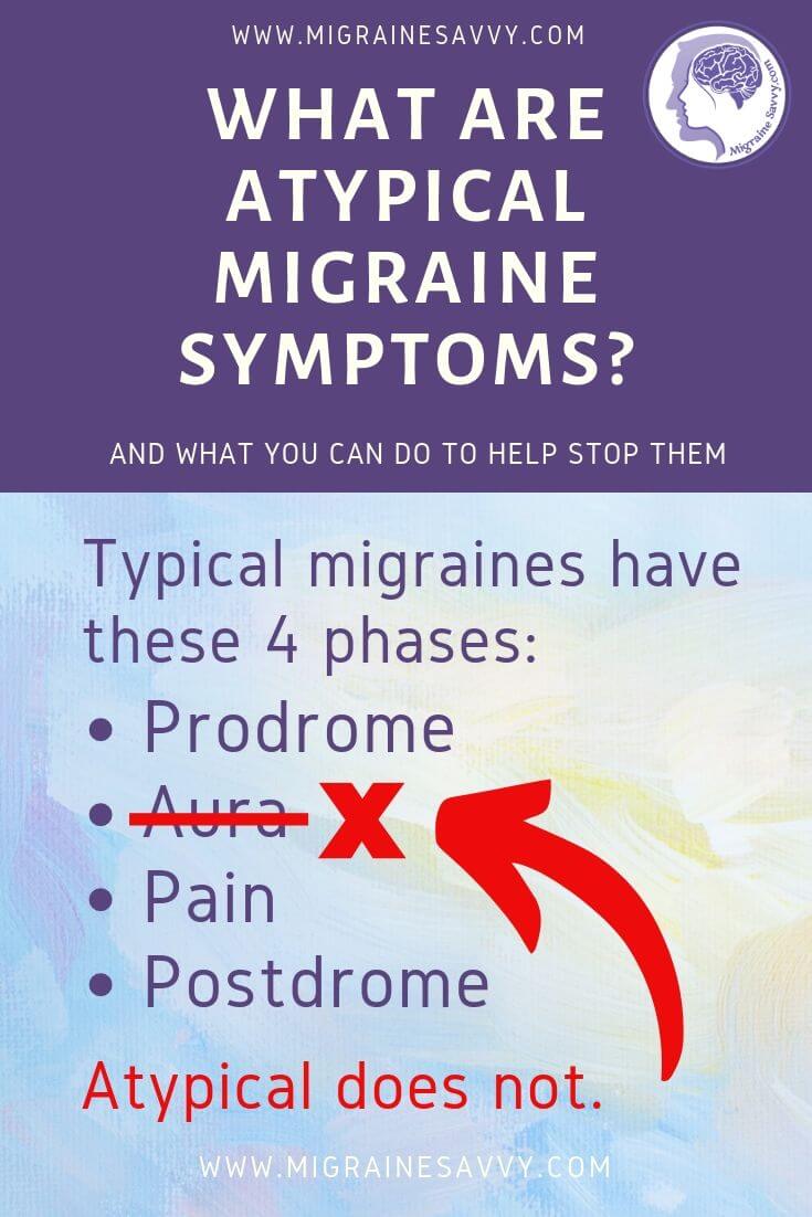 Atypical Migraine Symptoms: What Are They And How To Stop Them: What are atypical migraine symptoms? Impaired vision, sinus pressure, vertigo, vomiting. How do you stop them? What treatment is available? Read it all… migrainesavvy.com/atypical-migra… #migraine #headaches #migrainerelief