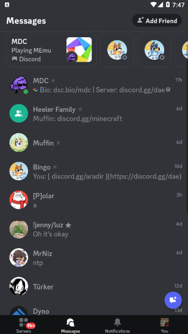 DiscordBetasES's tweet photo. Discord planea cambiar el Layout de su aplicativo movil, haciendo la barra de servidor, lista de canales diferentes y lista de MD diferentes.

Actualmente puedes probar este nuevo Layout siguiendo los pasos que encontraras en los comentarios. https://t.co/5crh2r79Y4