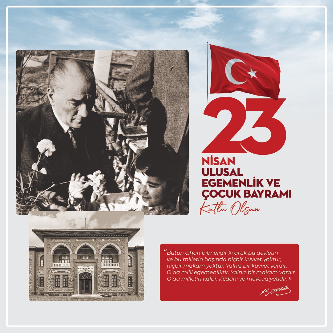 OYAKMetalurji's tweet photo. Geleceğimizi çelik gibi sağlamlaştıracak tüm çocuklarımızın 23 Nisan Ulusal Egemenlik ve Çocuk Bayramı kutlu olsun. https://t.co/5VyKttmtuZ