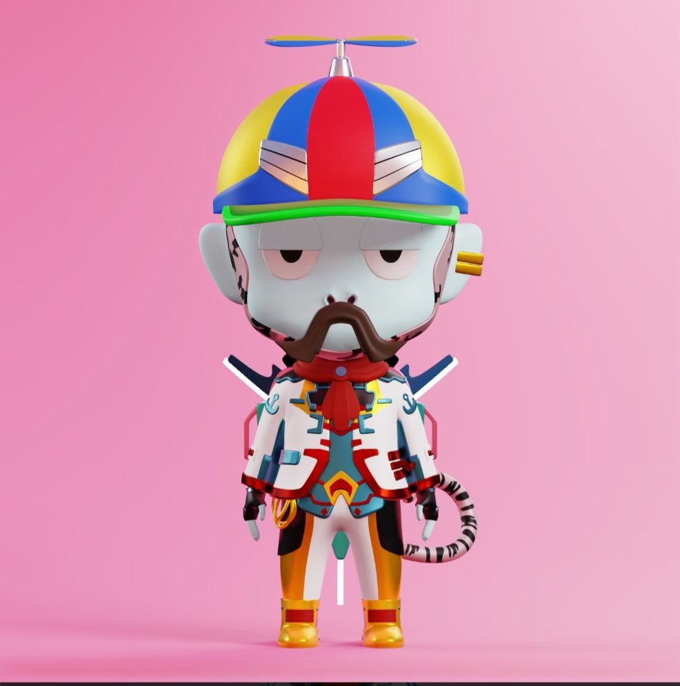 ElGuapoKushman's tweet photo. Just got my first Chibi Ape π₯ trying to slowly stack 3D avatars π @ChibiLabs https://t.co/jYIMjioqXv