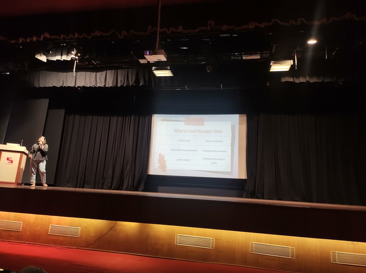 Saurabh09_27's tweet photo. Listening to Priya Sindkar, on how to become a Tech lead and a good manager?
#WTMPune #GDGPune #IWDPune2023
#BFHL #BFHL_moment
@GDGPune https://t.co/8doxz2dzCN