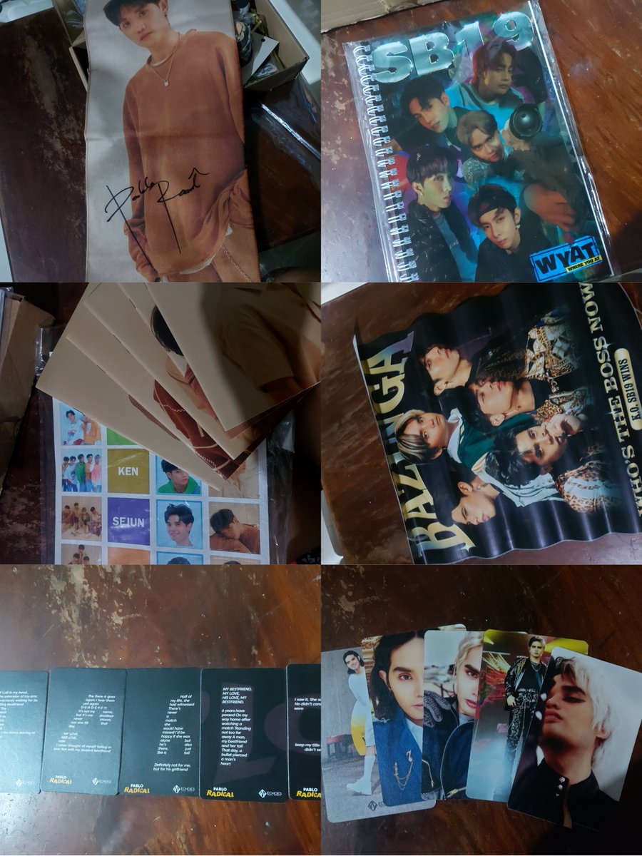 anhsirKen's tweet photo. Wts|lfb ‼️
SB19 Official Merch and Unofficial✨️

Pc 3 set 350 (premium) Sold ✨️
Autumn 120 set 
Pink 120 set 
Blue 120 set 

TM PC COMPLETE SET 50 SET 
GITZ ALBUM OFFICIAL 900
PAGSIBOL ALBUM OFFICIAL  990
PIN COMPLETE SET OFFICIAL 150 set 

@SB19Marketplace https://t.co/HPldQSHlJe