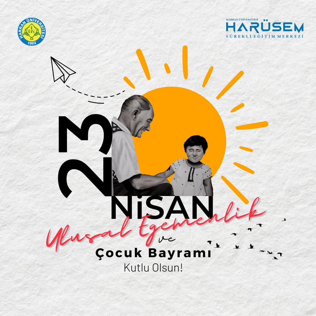 "Yarının teminatı olan çocuklarımıza yarının gözüyle bakalım ki yarınlarımız aydınlık olsun 23 Nisan Ulusal Egemenlikve Çocuk Bayramınız Kutlu Olsun."

#23Nisan