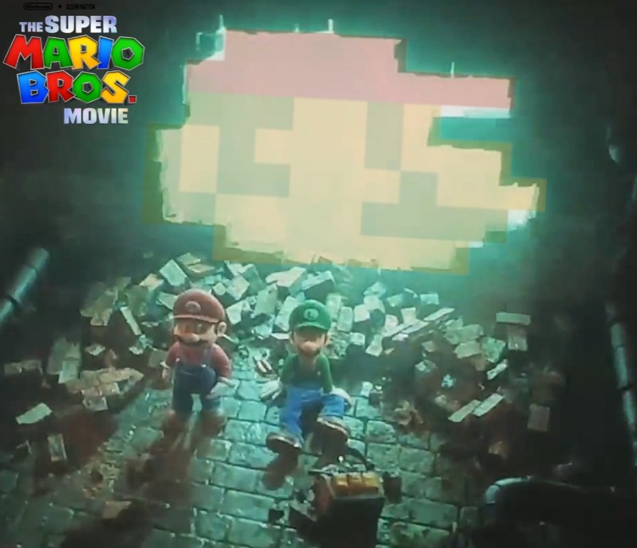 AcpLrp310's tweet photo. 🍄Pixel Mario Easter Egg🌟
#Mario #Luigi #MarioBros #PixelMario #SuperMarioBrosMovie #SuperMario #Nintendo #Illumination #Edit https://t.co/4V3x3z4dFr