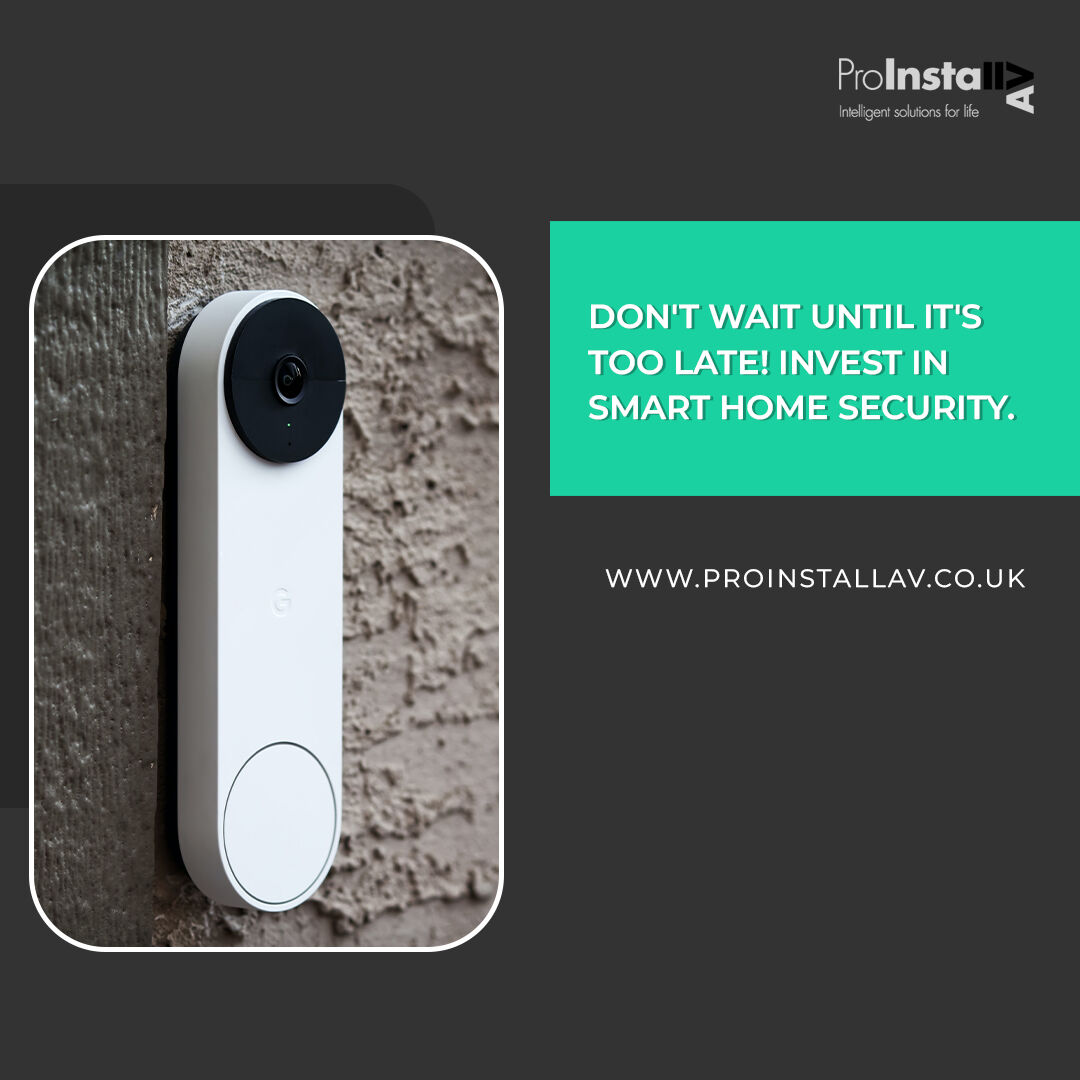 Don't wait until it's too late! Invest in smart home security. Let Pro Install AV help you safeguard your home and loved ones today. proinstallav.co.uk/smart-home-sec… #SmartHome #Security #Home #Installers