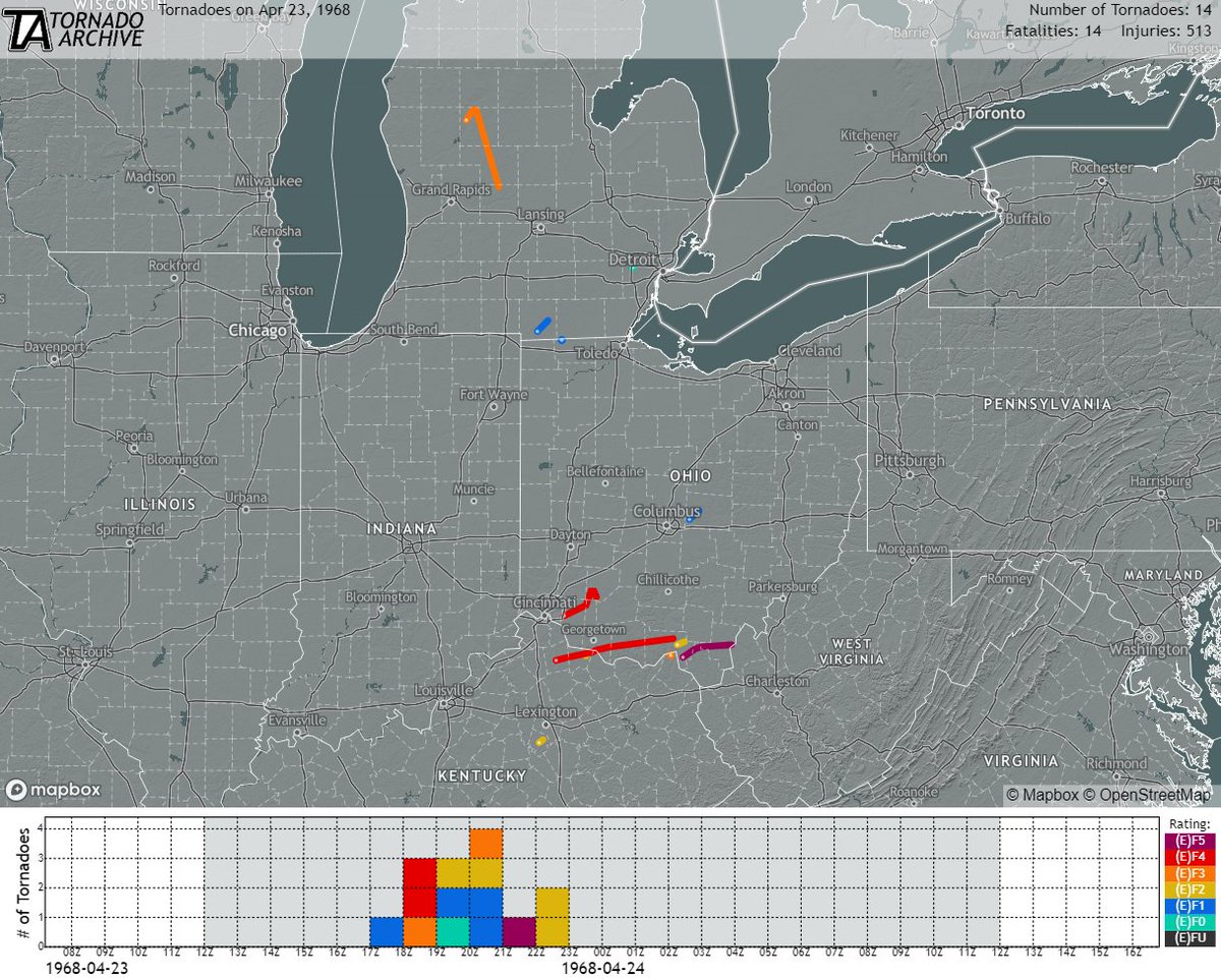 A xxx A on Twitter "RT weather_history April 23, 1968 A devastating