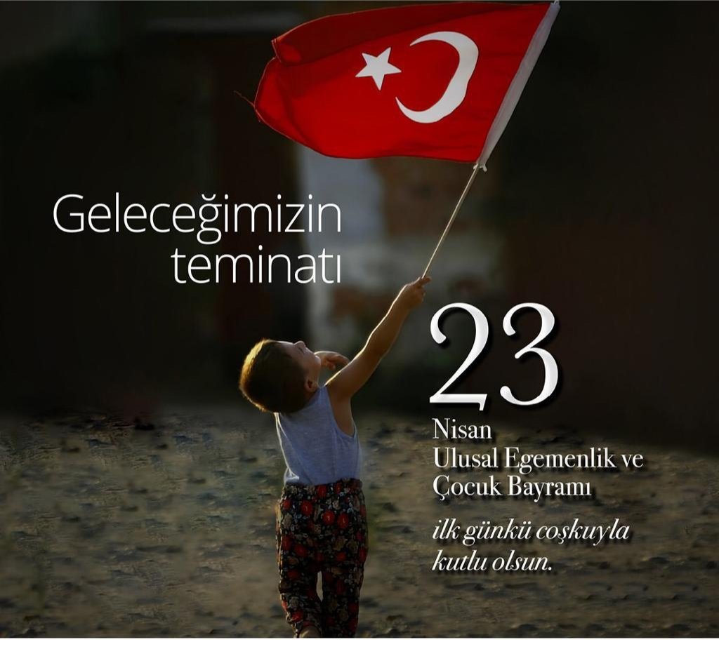 Barışın, sevginin, umudun ve kardeşliğin simgesi olan çocuklarımızın #23Nisan Ulusal Egemenlik ve Çocuk Bayramı kutlu olsun.