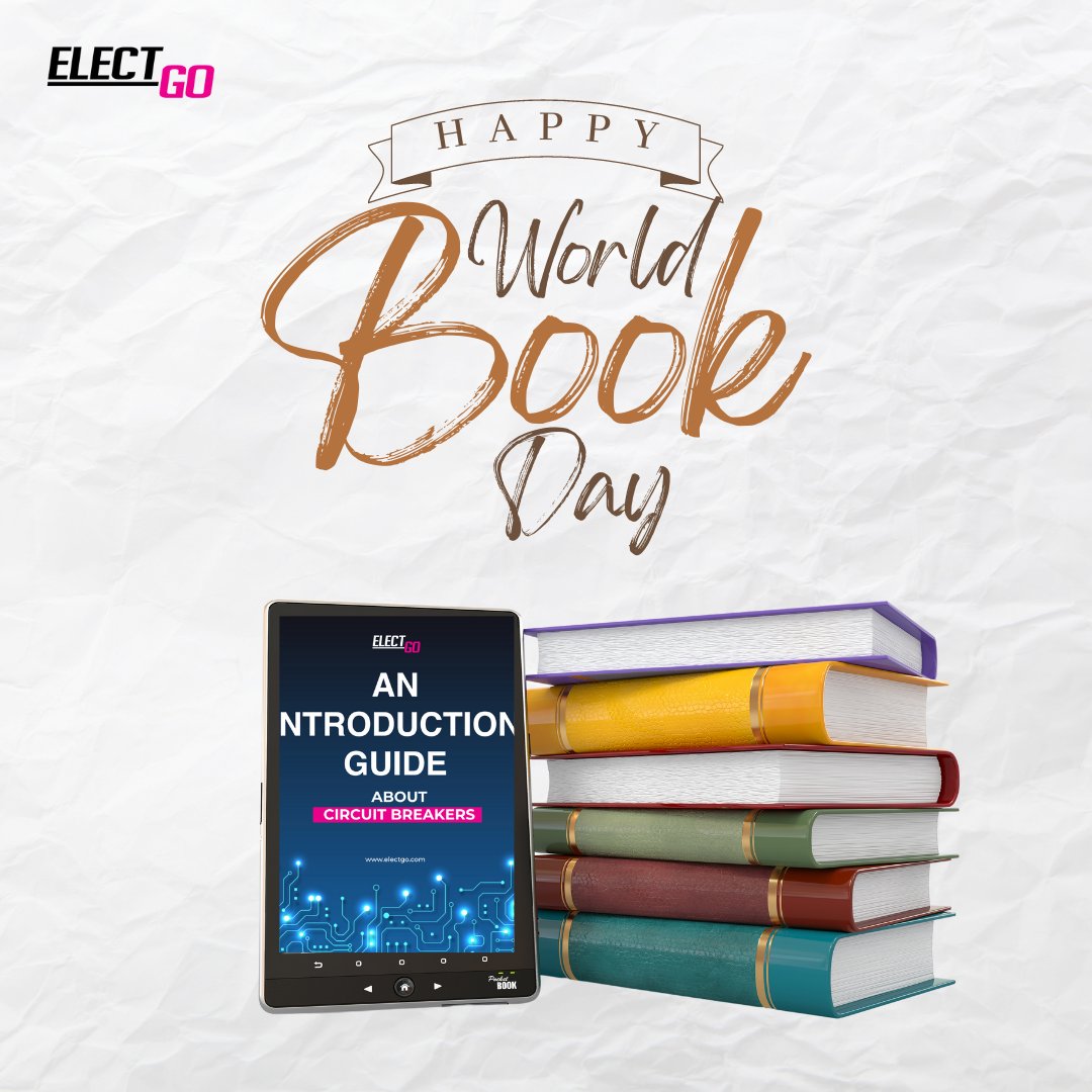 electgosg's tweet photo. "Knowledge is Power"
Let's celebrate #worldbookday through the love of books and reading. 
Download these technical e-books for free: 
https://t.co/EcL08RD4nm

#ebooks #ElectGo https://t.co/N8gBwvZAur