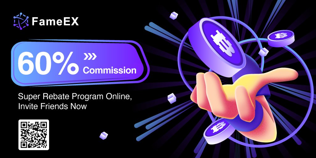 FameEXGlobal's tweet photo. 💰Earn Up to 60% Rebate with our Super Rebate program
👬Invite your friends and earn rewards!
Details👉https://t.co/vvoropVjL3 https://t.co/f8FMHjZxyQ