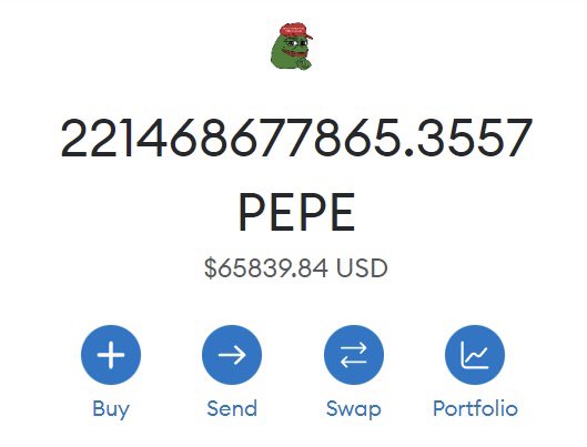 SonsPepe's tweet photo. @3orovik Hodl 🔥🙏 https://t.co/EobDGJesGP
