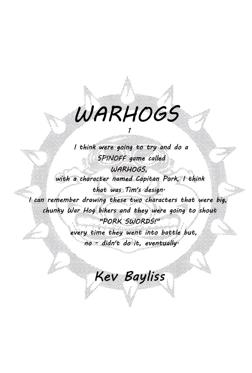 AMPHIBIANZ1987's tweet photo. 🐸BATTLETOADS ARCHIVE🐸
WARHOGS 🐷 #2

Some details about the canceled project from @Kev_Bayliss

😄"PORK SWORDS!"😄
             👍👍👍

It would be great to know more details🙂

#Battletoads #Retrogaming #Hardcoregame #Rareltd #INSIDEBATTLETOADS #BattletoadsArchive
#Warhogs https://t.co/x25Ylr8Fq1