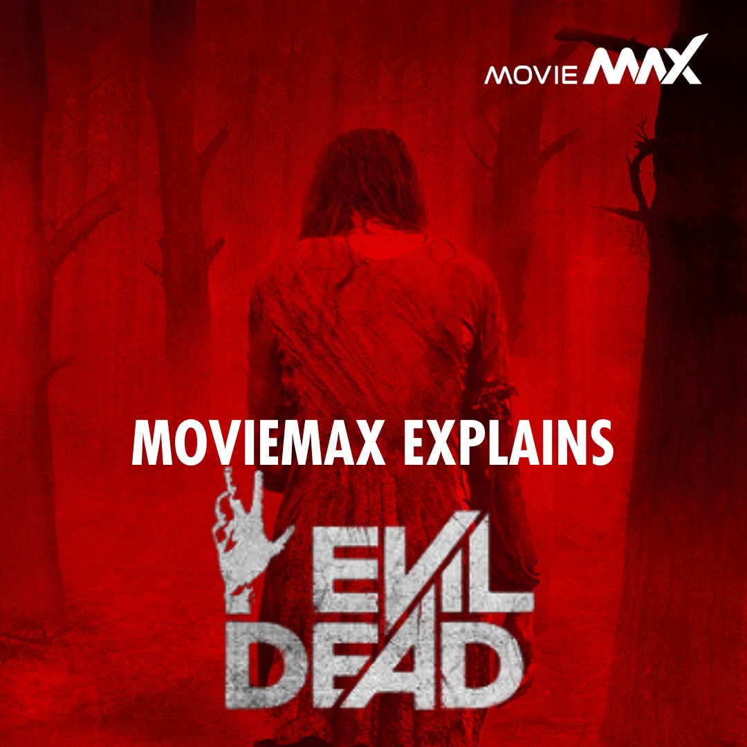 moviemaxoffl's tweet photo. Calling all horror movie fans! Just watched #EvilDead (1981) and OMG, that ending! 😱👻 If you're like us and still trying to process what just happened, here's a quick recap:. 🔪🩸
#EvilDead1981 #SamRaimi #BruceCampbell #MovieMaxOfficial #EndingExplained #MaxExplainsEndings https://t.co/o4w0xCTRum