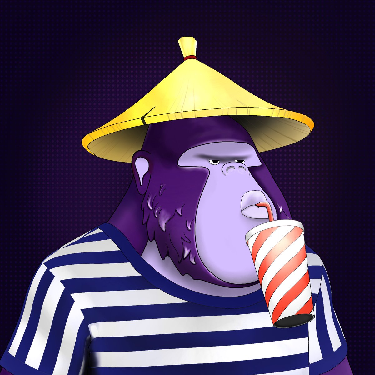 I am thrilled everytime i create hand-drawn traits of <a href="/DegenApeAcademy/">Degenerate Ape Academy</a>, entirely on my iPhone! As an artist, I was inspired by the incredible detail &amp; personality of the original design, particularly the projects <a href="/MonkeRejects/">Rejects</a> <a href="/DegenTrashPanda/">Trash Panda Penthouse</a> &amp; DAA #Solana #iPhoneArt #HandDrawn