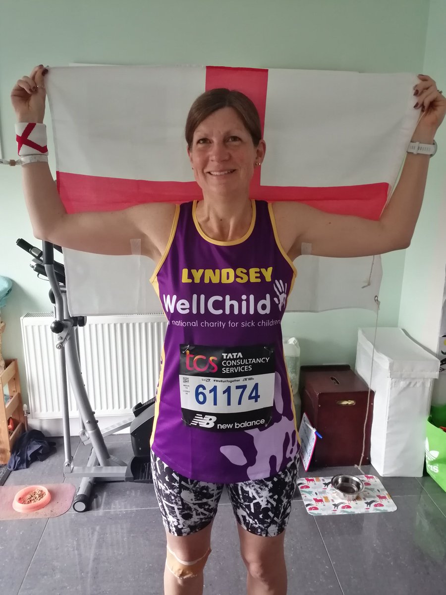 Happy St George's Day 🏴󠁧󠁢󠁥󠁮󠁧󠁿
Marathon ready #teamwellchild 
justgiving.com/fundraising/ly…