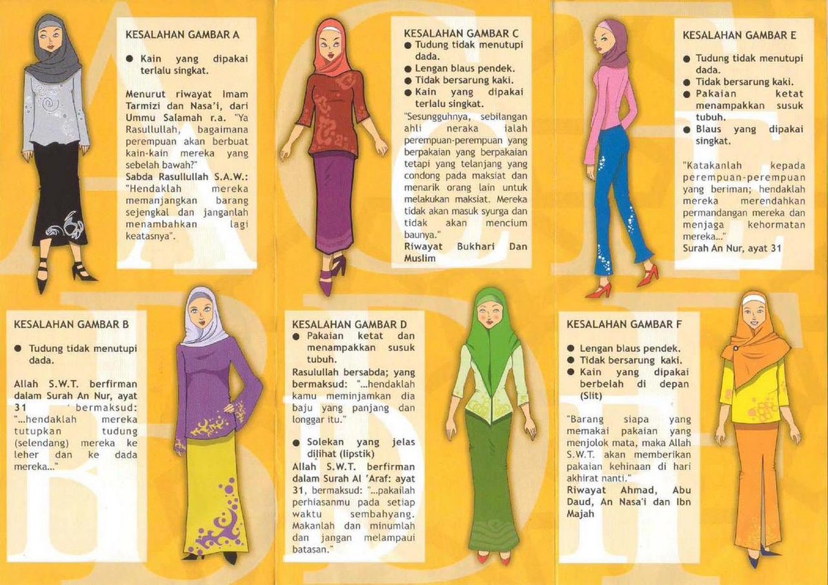 IzzatiElya's tweet photo. Ketika berpakaian, kamu harus memilih antara syurga atau neraka.

JANNAH or JAHANAM?
It's up to you. https://t.co/2CJ8L1RfoG