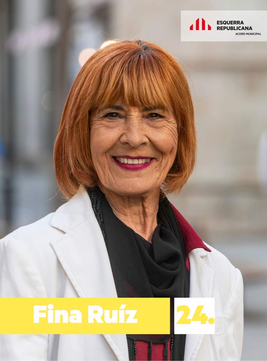 ercblanes's tweet photo. Del barri dels Pavos. Jubilada. Estic a @ercblanes, perquè vull que l'Alcalde, @AngelCanosa, i el seu equip, segueixin quatre anys més dirigint la nostra vila. Han fet molt bona feina. https://t.co/4kCiphzO4w