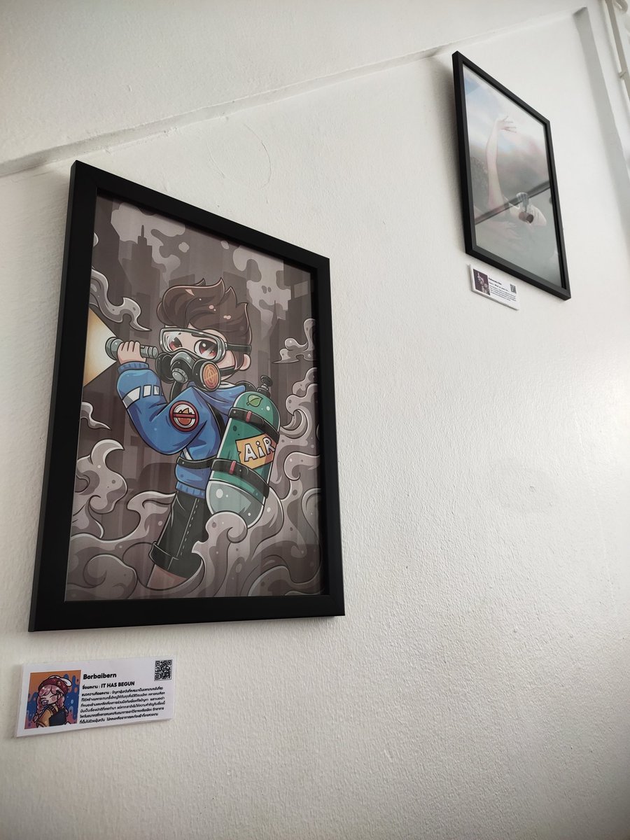 BorbaibernNFT's tweet photo. GA ~
ใกล้เริ่มงานนิทรรศการแล้วตื่นเต้นนน💗#LandOfSmoke #ArtExhibition #ChiangMai #GreatShotBarCNX https://t.co/EEoxHUQzQv