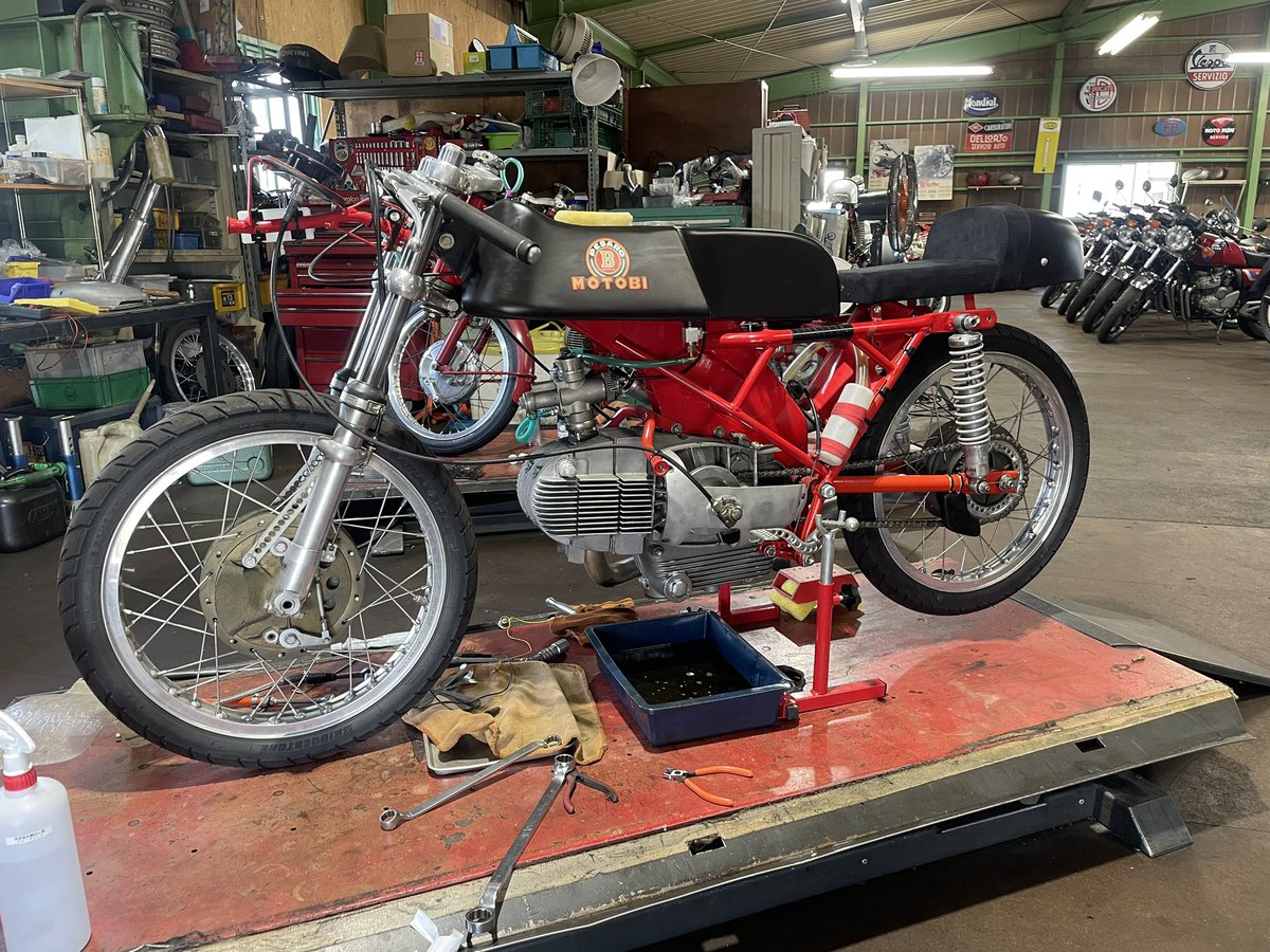BatMortorcycles's tweet photo. 今日の作業台。
Motobi 175 Corsa Zanzani https://t.co/F8FiXgwKOZ