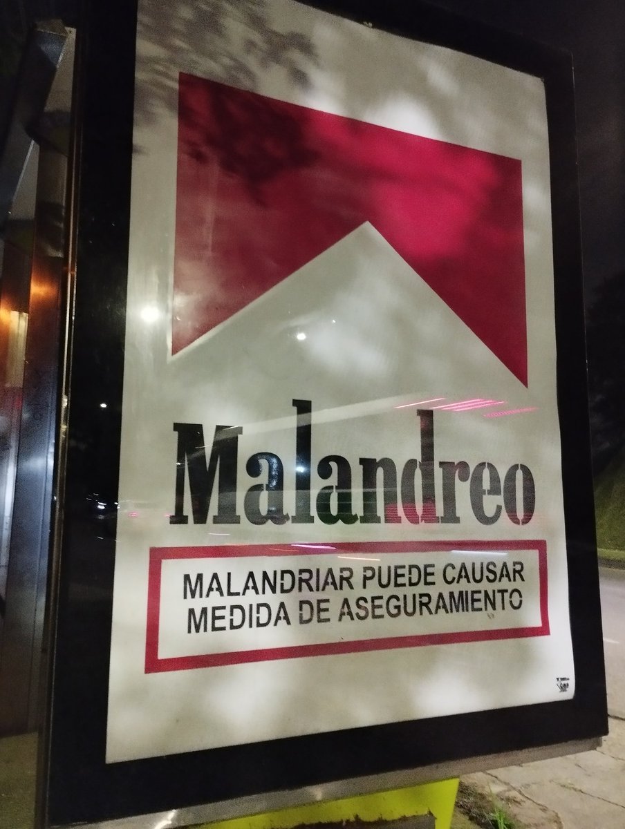 maniatic_eth's tweet photo. 🚬 #malandreo 🚬
#brandalism
@Marlboro_Ligh https://t.co/Ijg4aYPsGi