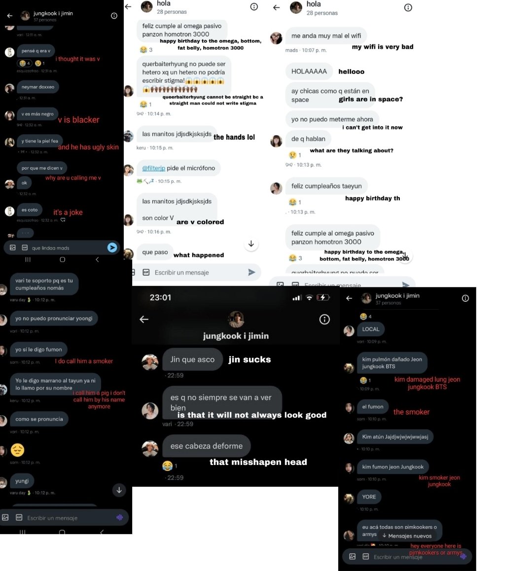 TaekookReport's tweet photo. 🚨 Block and Report 🚨

Another Jikooker GC got exposed. 
Not only they talking bad about 🐯 but also they talk bad about 🐰

Here a List of the members:
https://t.co/U6MxhqofNf 
https://t.co/aNomJpEv0Q 
https://t.co/VO7mC6F3KH
https://t.co/ztbNVbxQNy

+++ https://t.co/tgw7qF0nkq