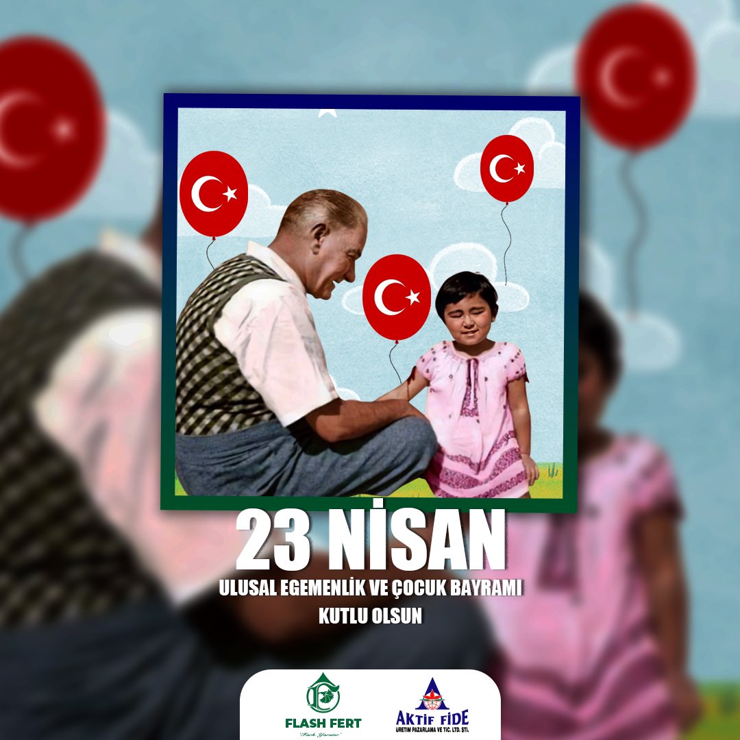 23 Nisan Ulusal Egemenlik ve Çocuk Bayramımız kutlu olsun. 🇹🇷✨🌸

#23nisan #mustafakemalatatürk #23nisanulusalegemenlikveçocukbayramı