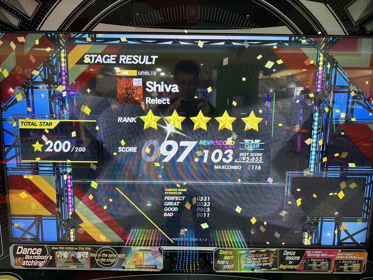 PTFW9038's tweet photo. #DANCERUSH_STARDOM #Relect #BEMANI #KONAMI #湯姆熊 #台中大里 https://t.co/2gSOSaylGx