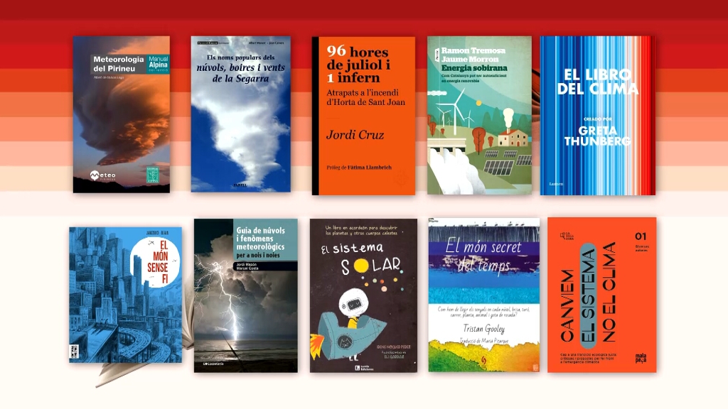 Llibres del temps, el clima, la sostenibilitat i l'astronomia per a aquest #SantJordiTV3 📚 Tots els detalls ➡ bit.ly/3LcoeF9 #EltempsTV3 #SantJordiCatRàdio #ImpulsemCultura N'hi afegim un més!