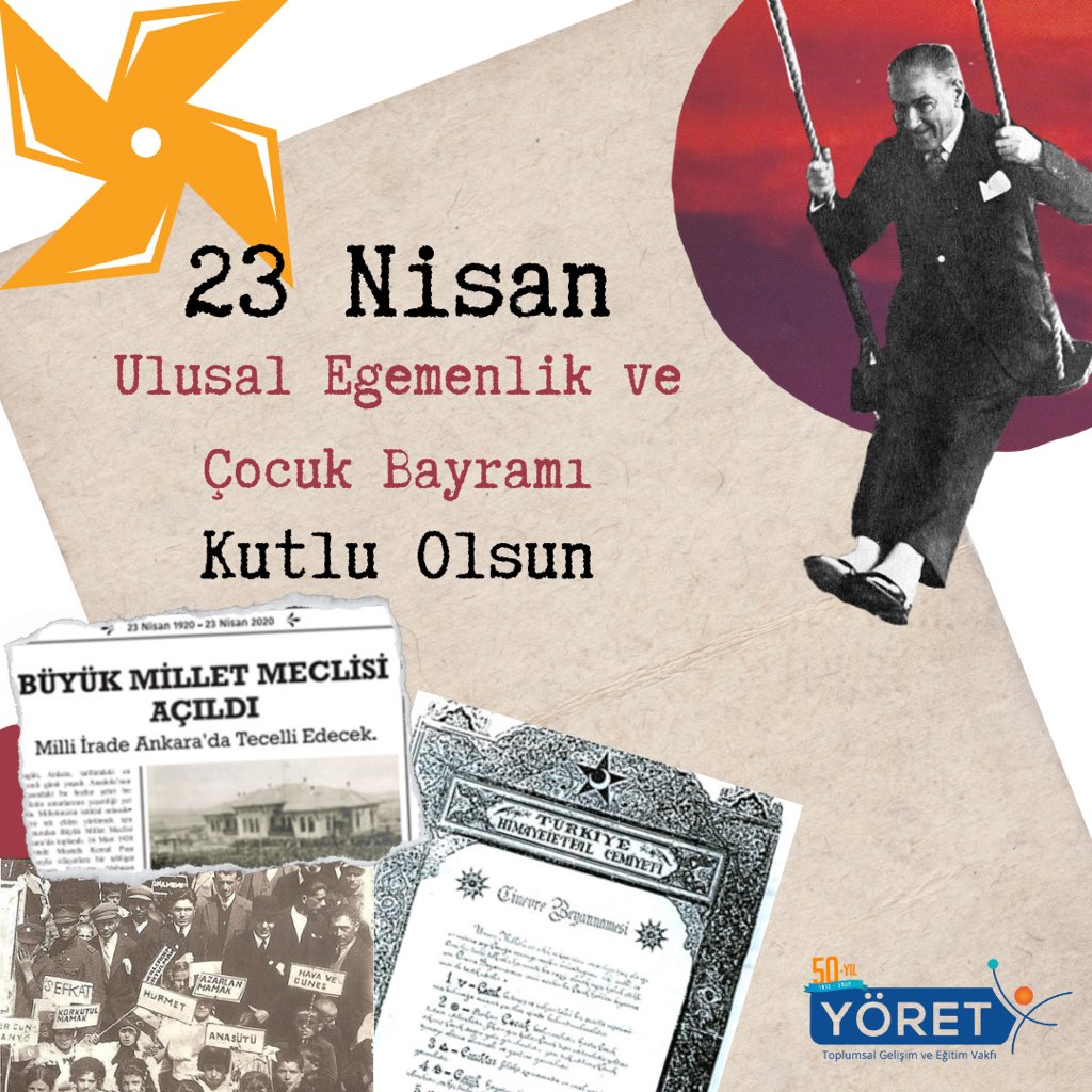 23 Nisan Ulusal Egemenlik ve Çocuk Bayramı Kutlu Olsun🎈🎈🎈