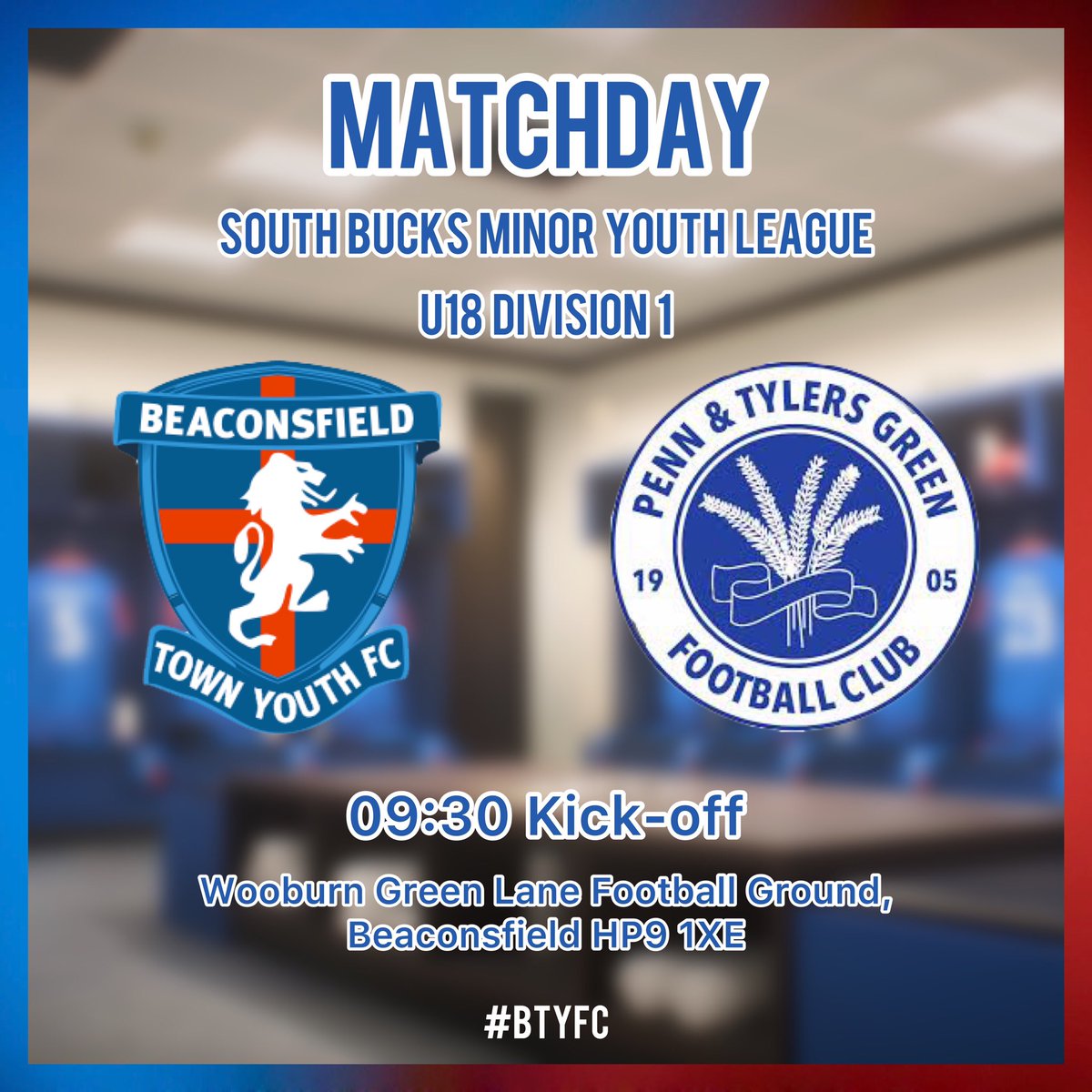 BTYFootballClub's tweet image. It’s Matchday! ⚽️ #BTYFC face a DOUBLE HEADER (2x 50mins matches) at home to @Penn_football in Division 1 of the South Bucks Minor Youth League.

Make sure you follow us on Twitter to keep up-to-date with all the action! ⬇️🤩

#sundayleague #grassrootsfootball #matchday