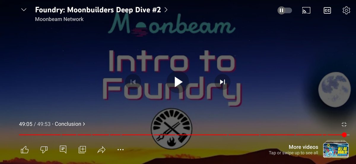 AdityaK0010's tweet image. Such a great intro to foundry by @MoonbeamNetwork . It sad to see it has such less views . All the foundry beginners just watch this video, it's great.
#foundry #smartcontracts
#smartcontracttesting #100DaysOfCode #LearnInPublic #deployment #testing #BullishAF #blockchain #web3