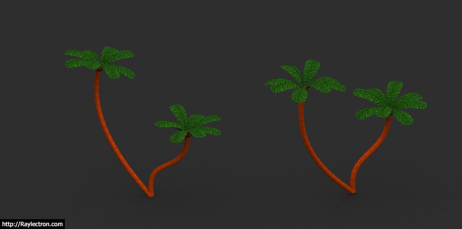 MrKammART's tweet photo. Fidgy Island's palms 3D models https://t.co/y5snCc7bZm