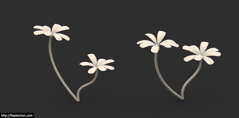 MrKammART's tweet photo. Fidgy Island's palms 3D models https://t.co/y5snCc7bZm