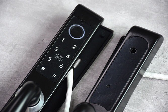 Yorfansmartlock's tweet image. Tuya wifi Aluminum door lock
85 series mortise(3585,4585, 2885 etc)
Waterproof version(option)
Model: YFFW-D1
#tuyawifi #smartlock #wifilock #waterprooflock #passwordlock #tuyasmart #aluminumdoorlock #fingerprintlock #mortiselock #doorhandle #digitaldoorlock #smartdoorlock #lock