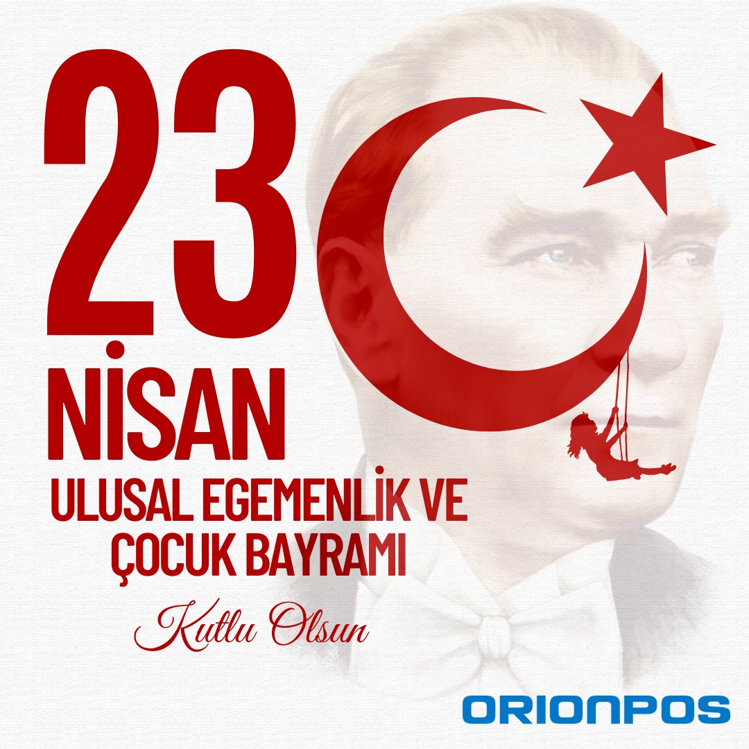 23 Nisan Ulusal Egemenlik ve Çocuk Bayramı kutlu olsun. Sağlıklı ve neşeli nice bayramlara...

#orionpos #possistemi #posyazılımı #23nisan #atatürk #türkiye #bayram
#23nisanulusalegemenlikveçocukbayramı #mustafakemalatatürk