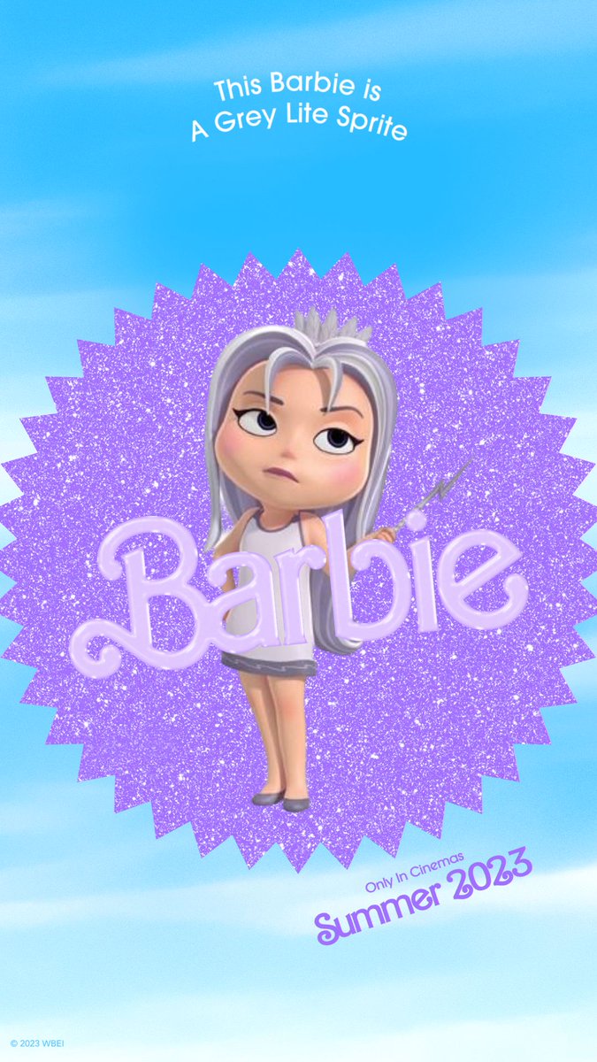 RapGirl06's tweet photo. Bleak On Barbie Poster #LiteSprites #Barbie https://t.co/eumIahiGI9