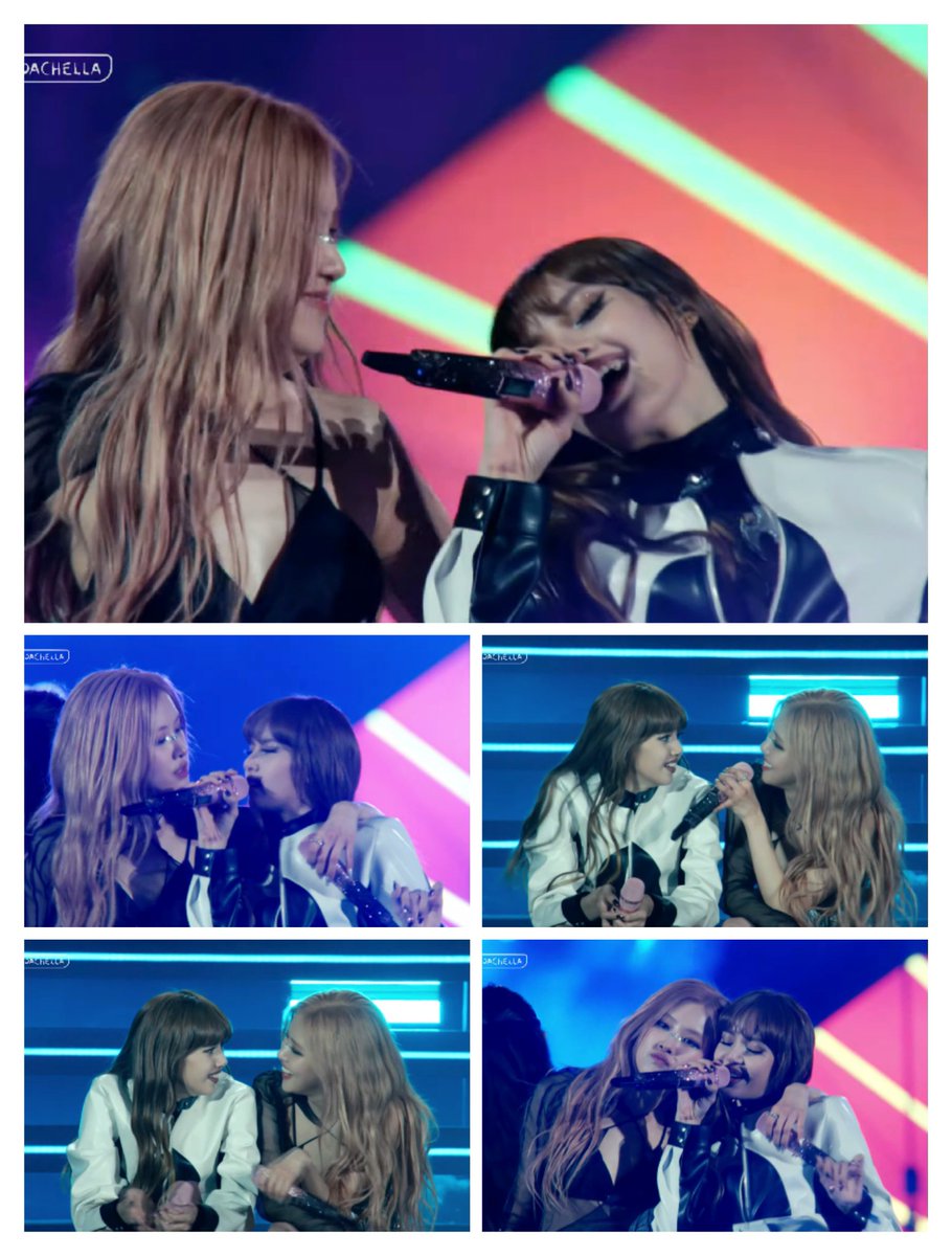 ImDianaPadilla's tweet photo. #Chaelisa Moments at @coachella 
#rosé #LISA #LisachellaReturns #rosechella #PINKCHELLA #BLACKPINKxCoachella #BLACKPINK https://t.co/TZq4pMxrU5