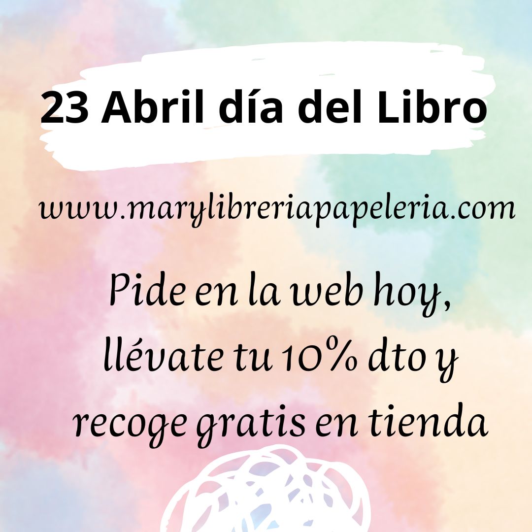 MaryLibreria's tweet photo. Pide hoy en https://t.co/93MoDGYKGg y disfruta del 10%
#DiadelLibro2023 #DiaDelLibro #marypapeleríalibrería #libros #LibrosRecomendados #LibrosYRosas #leer #LeerTransforma https://t.co/iiXH8kCh7F