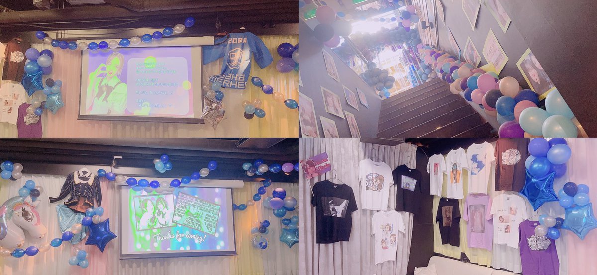 OM_MINAHO's tweet photo. ２日間ありがとうございました😭💜💙
そらもみなほもこだわり強くて、頑固で𐤔𐤔
あれやりたい！これもしたい！って…😂
2人の“したい事”を叶えてくれた全ての皆様！本当にありがとうございます✨

装飾・お花をいただきました皆様のお名前を店内で飾っていたのですが、こちらにも載せさせて頂きます🙇🏼‍♀️ https://t.co/aIHd4fa5kb