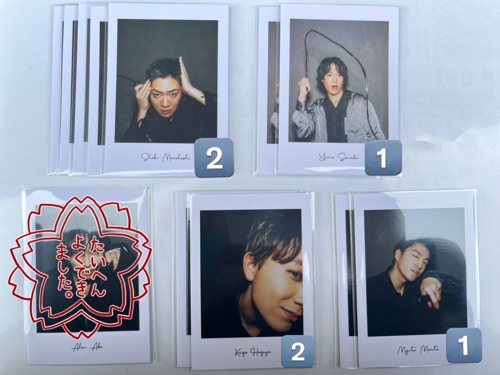 ibarakinowanko's tweet photo. 7ORDER DUAL フォトカード 交換

【求】長妻ソロ
          
【譲】真田×1 諸星×2 森田×1 萩谷×2

※ソロ同士の交換希望です。

ツアーどこでも手渡し可能
お気軽にお声がけください😌

#7ORDER交換 https://t.co/46svOAamqZ