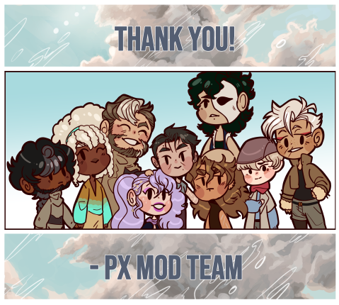 ParallaxRp's tweet photo. In the meantime, you're welcome to continue using this space to chat and hc. The pre-server will only be closed after our acceptances have been announced.

Thank you all again!

-Jay, Cuppu, Pan, Vile &amp; Plant https://t.co/pmxTmlM3ld
