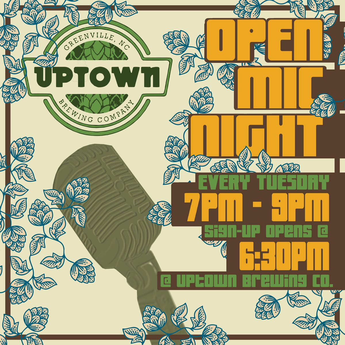 u should come out :)

EVERY TUESDAY 
&amp; i'm your host
