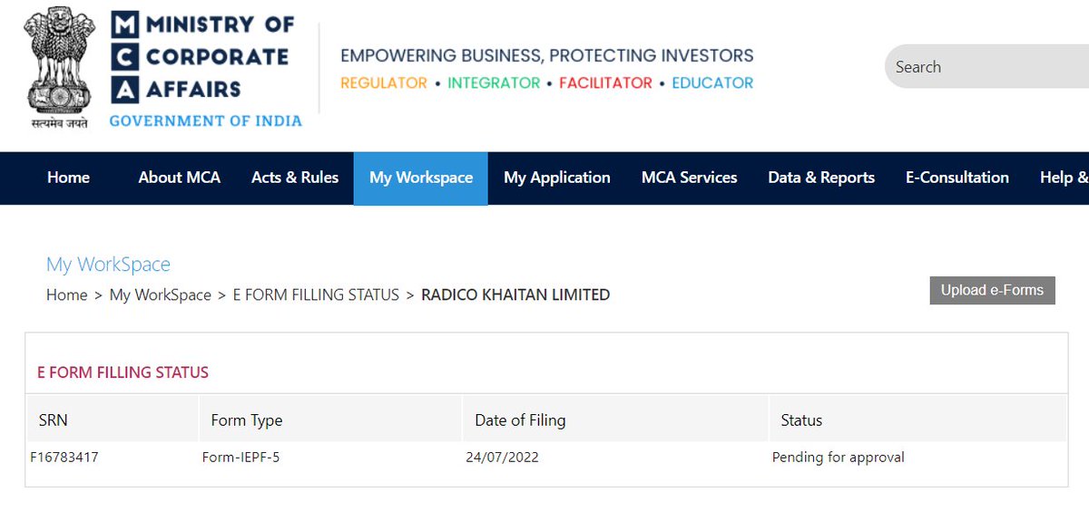 MantraCoach's tweet photo. @mca21india - IEPF is a black hole, status of my application hasn't changed since July'22. 

@nsitharaman - I feel completely stuck, need urgent help please!

@weKFintech - I gave you all docs you asked for, no further accountability?

@radicokhaitan - small investor unfriendly? https://t.co/4rDy4PG5bX
