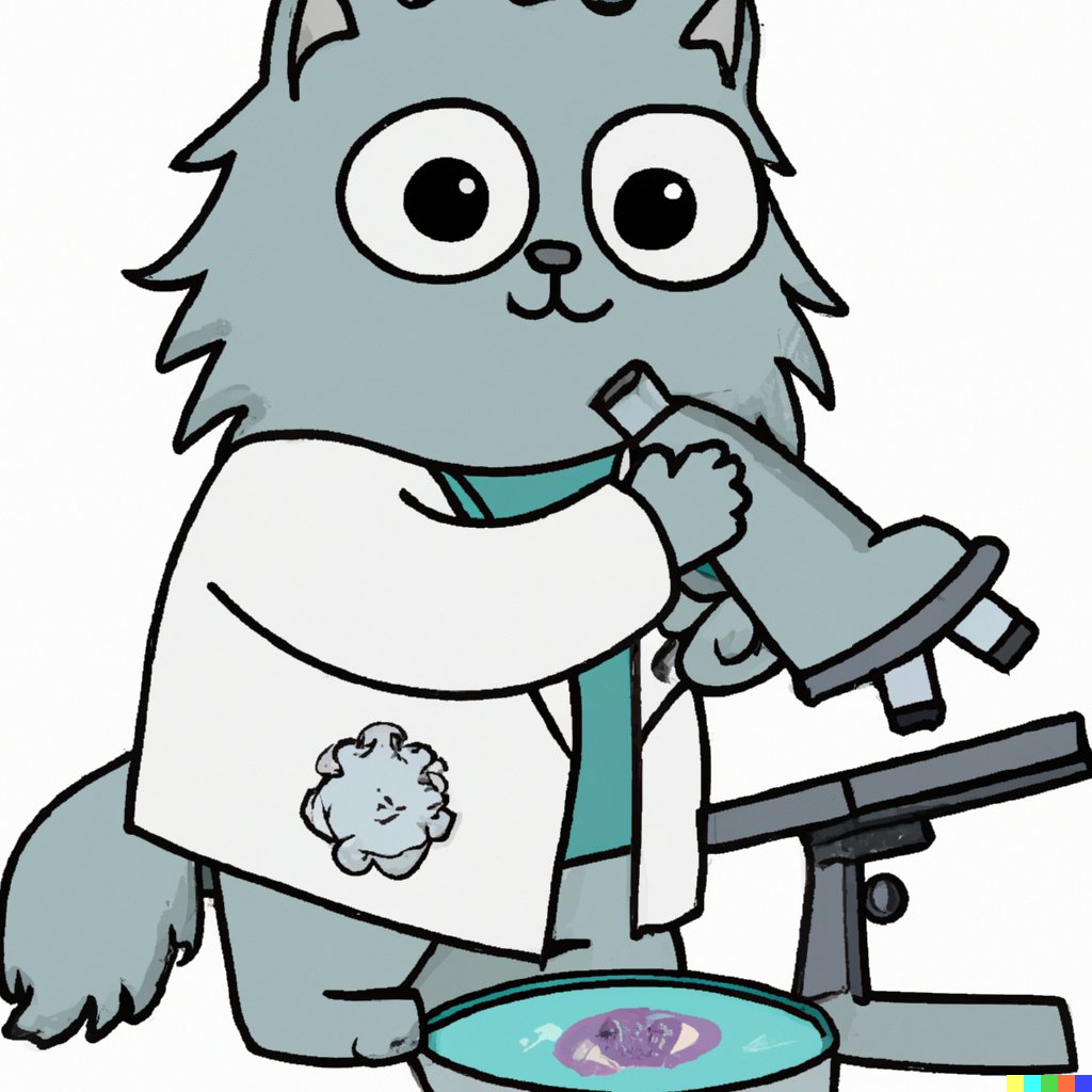 jessigserna's tweet photo. Cada vez que alguien confunde una bacteria con un virus, dice "flora intestinal" o que "las personas nos hacemos resistentes a los antibióticos" muere un GATITO MICROBIÓLOGO 🪦 Llevamos una mala racha así que he pedido algunos a una IA a ver si los salvamos de la extinción 🫢 https://t.co/Etdw301jcd