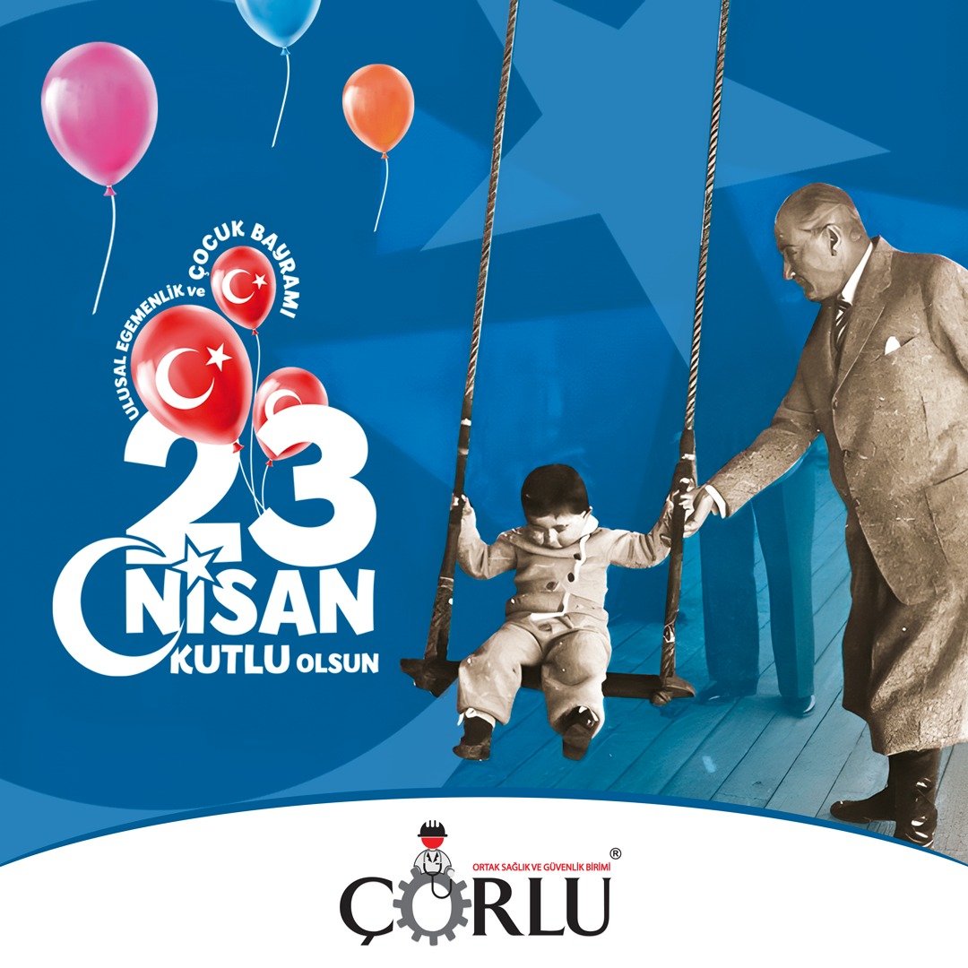 23 Nisan Ulusal Egemenlik ve Çocuk Bayramını kutluyor, bugünü çocuklara armağan eden Gazi Mustafa Kemal Atatürk'ü saygı, sevgi ve minnetle anıyoruz.