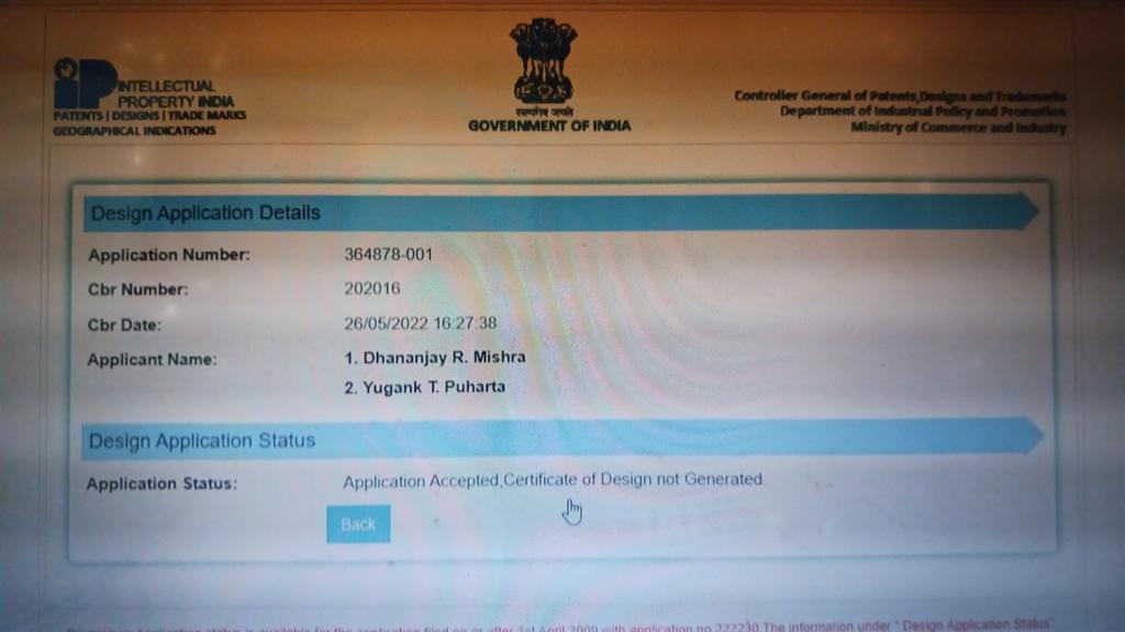 DrDRMUP's tweet photo. Thin air water extraction device degine patented from IP India.. https://t.co/vz8keM6hbS