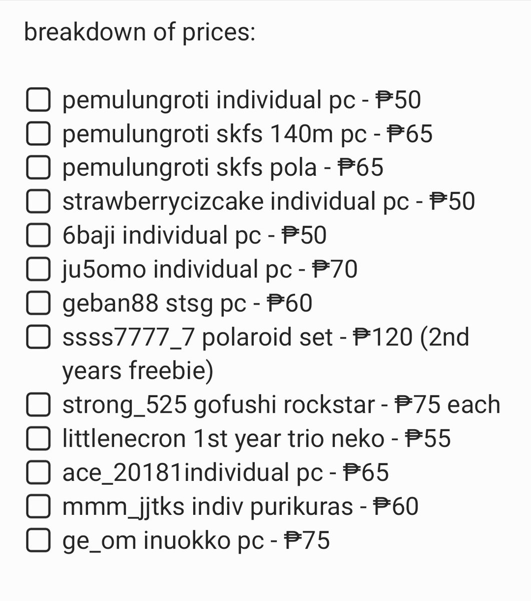 cwncart's tweet photo. hosting a hatian!

🖇️ payo
🖇️ NO STEALING. FIRST TO MINE BASIS
🖇️ will only push through once all are taken

‼️ STRICTLY NO BACKING OUT ‼️

wts lfb lf ph anipoca photocard pc jjk jujutsu kaisen 6baji ju5omo geban88 ge_om strong_525 ace_20181 mmm_jjtks https://t.co/fEs9GnGSxM