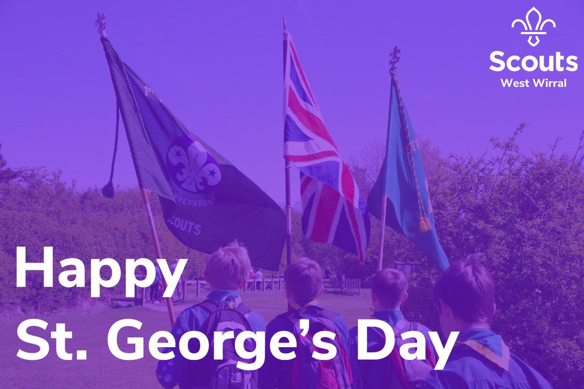 Happy St George’s Day! Looking forward to our celebrations this afternoon!