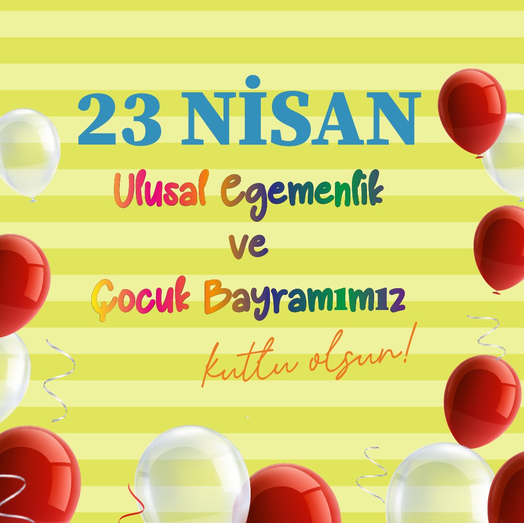 pihlistv's tweet photo. Sevinin küçükler, övünün büyükler...

#23Nisan Ulusal Egemenlik ve Çocuk Bayramımız kutlu olsun! 🎈🎈 https://t.co/0rDGCalCsf